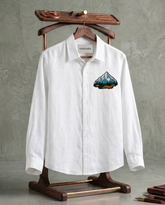 White Mountain Patch Casual Shirt