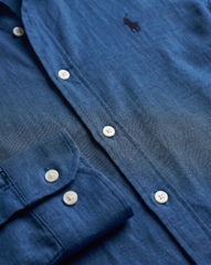 Linen Haven Crest Signature Emblem Casual Shirt