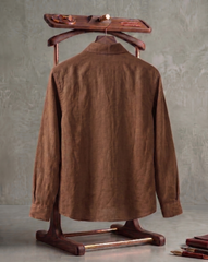 Coffee Mountain Patch Casual Shirt