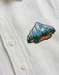 White Mountain Patch Casual Shirt